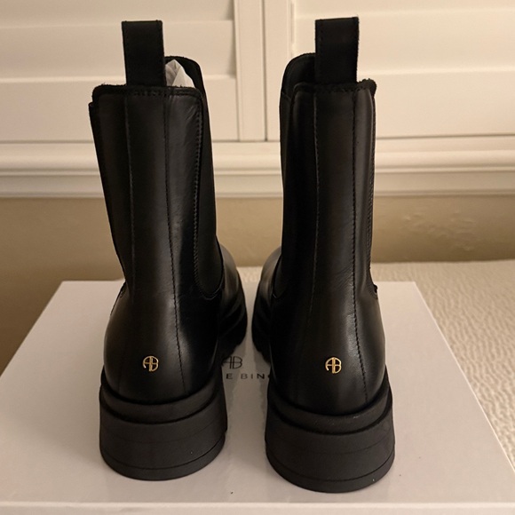 Anine Bing Black Justine Boot - Picture 5 of 9